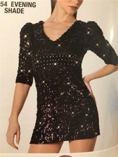 Dance Costume Jazz Tap Skate Modern Black Art Stone Evening Shade