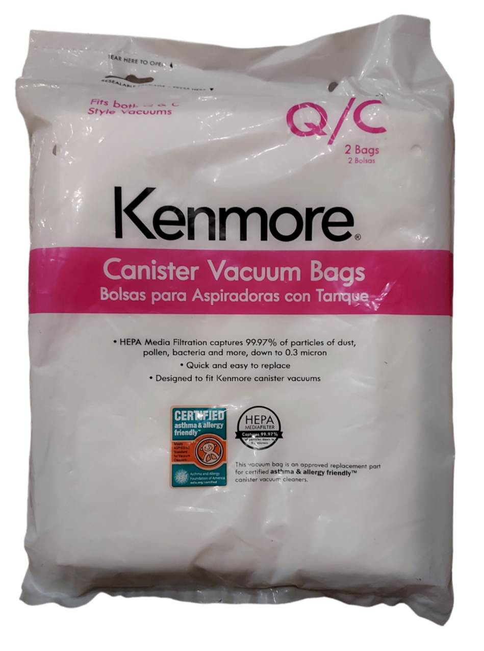 Kenmore 53291 Style Q HEPA Vacuum Bags 2 Pack for sale online eBay
