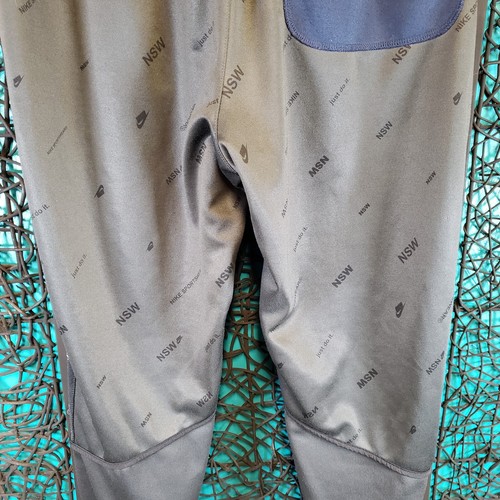 NIKE JOGGERS MENS L BLUE GRAY NSW SPORT PACK ELASTIC DRAWSTRING Y2K CD4633-451 - Picture 9 of 19
