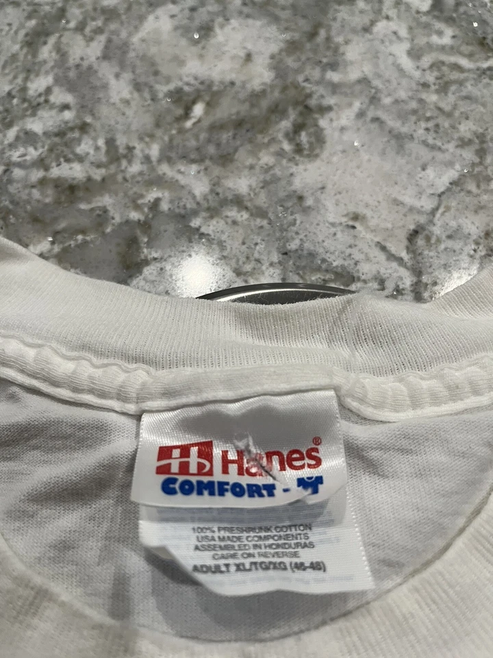 Camiseta De Colección 2000 Bike Week 59 Daytona Beach Blanca Nueva Millennium Talla XL Foto 4 de 4