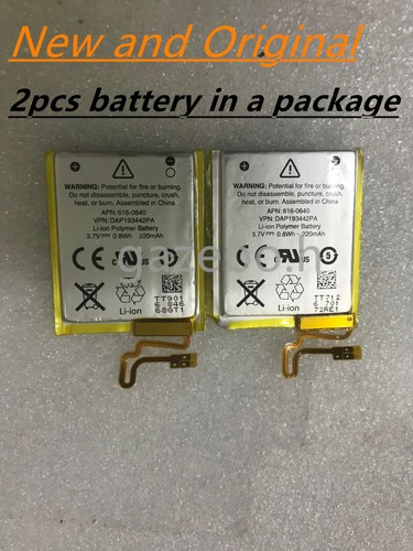 Original Battery For Apple iPod Nano 7 7th Gen A1446 MD481LL/A 616-0639 616-0640 - Picture 1 of 2