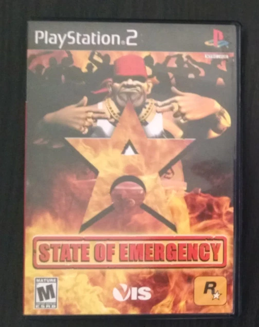 STATE OF EMERGENCY Playstation 2 Video Game Rockstar Games