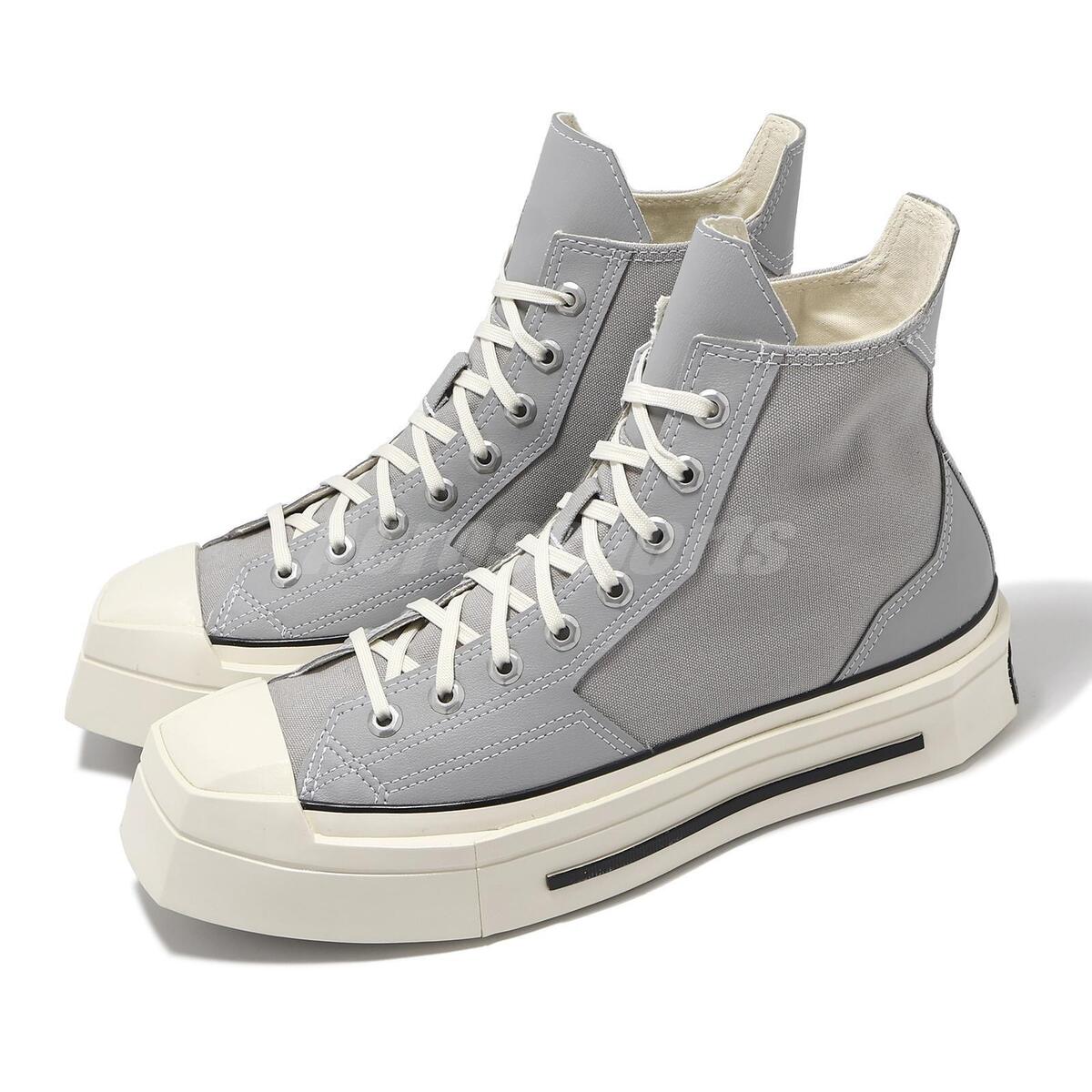 Converse Chuck 70 De Luxe Squared Grey White Men Unisex Converse Chuck 70 De Luxe Squared Grey White Men Unisex