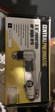 Air Angle Drill Reversible  New Central Pneumatic 3/8”