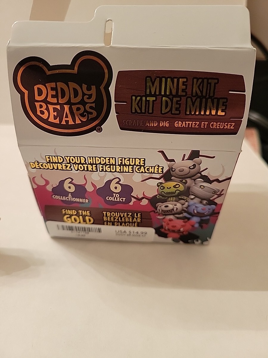 NEW Deddy Bears Mine Dig Kit FIGURE ONLY - Beezlebear Gold Rare