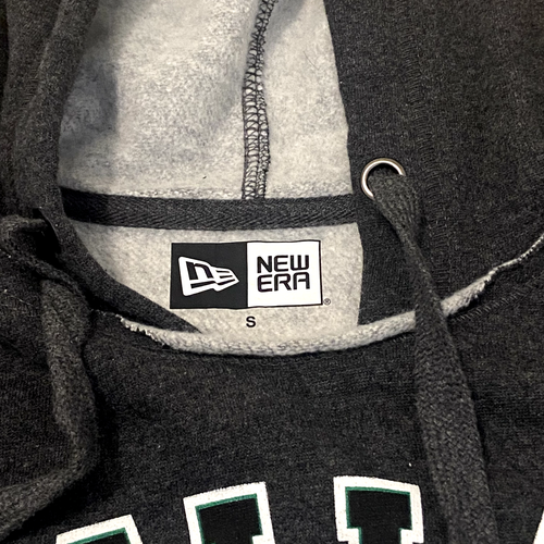 New Era Dallas Stars Frayed Sweater Small Adult Black Gray Spell Out Hockey NHL - Picture 3 of 15