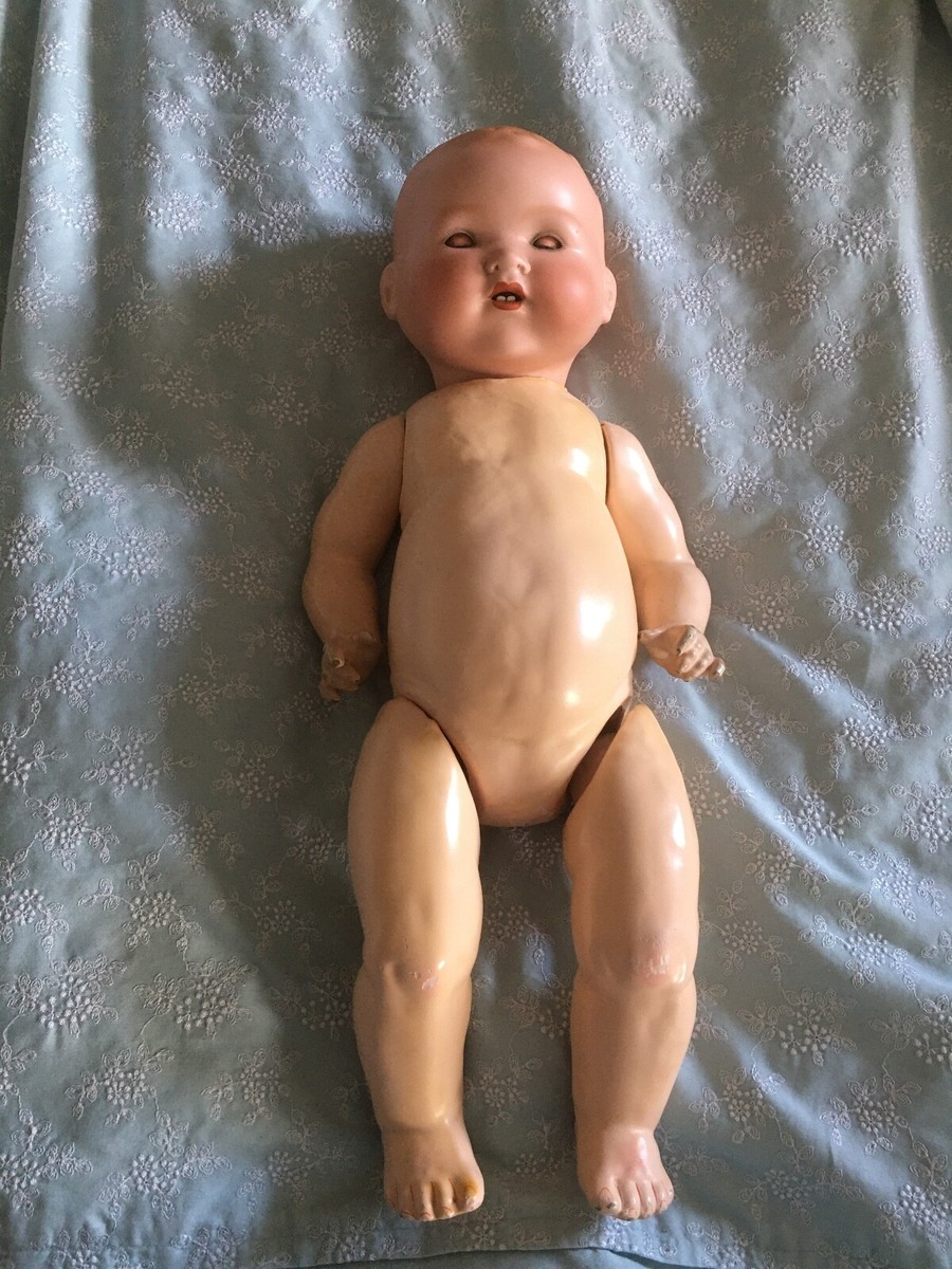 Ancienne Tête De Poupée En Biscuit Armand Marseille - Allemagne - Modèle 351/5K