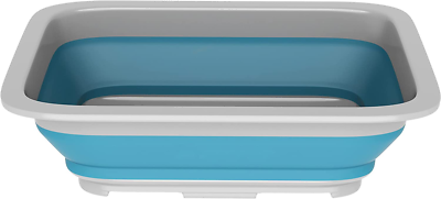 #ad Collapsible Bucket 10 Liter Multipurpose Wash Bin for Camping Beach Trips Ta $20.52