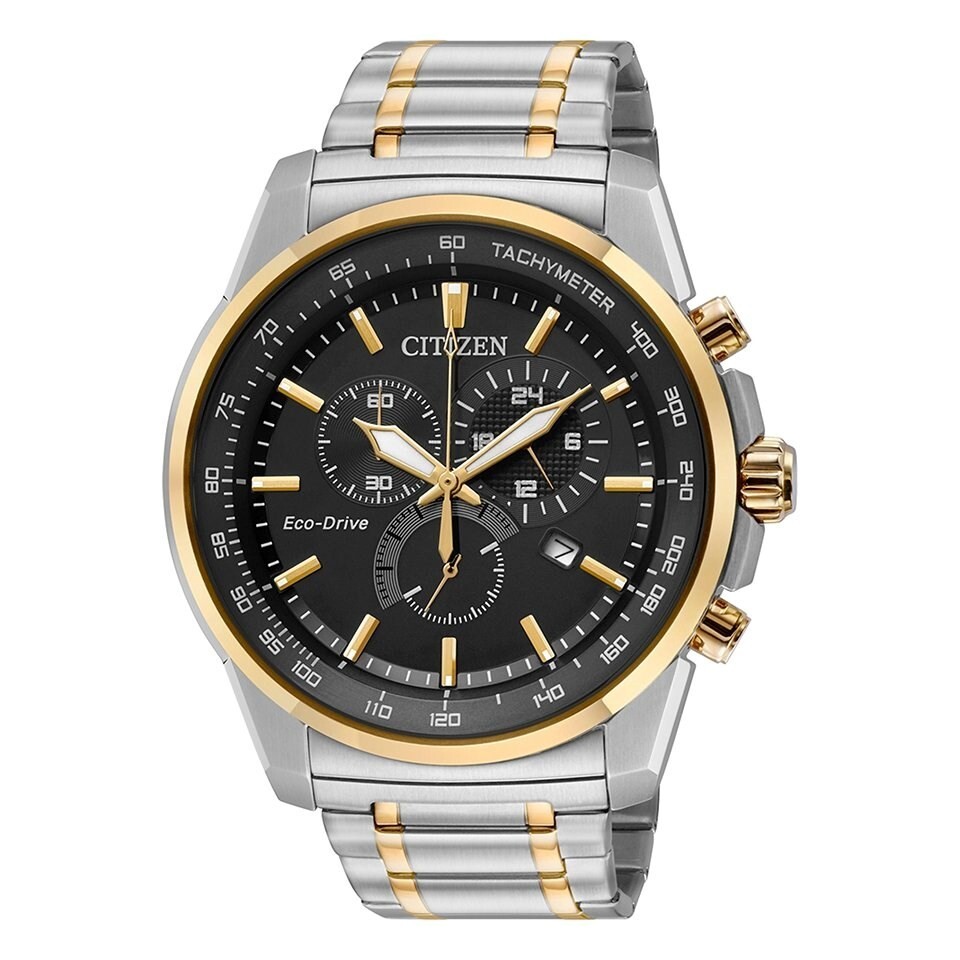 Citizen AT2376-59H Eco-Drive Chronograph Bracelet Watch - W38348