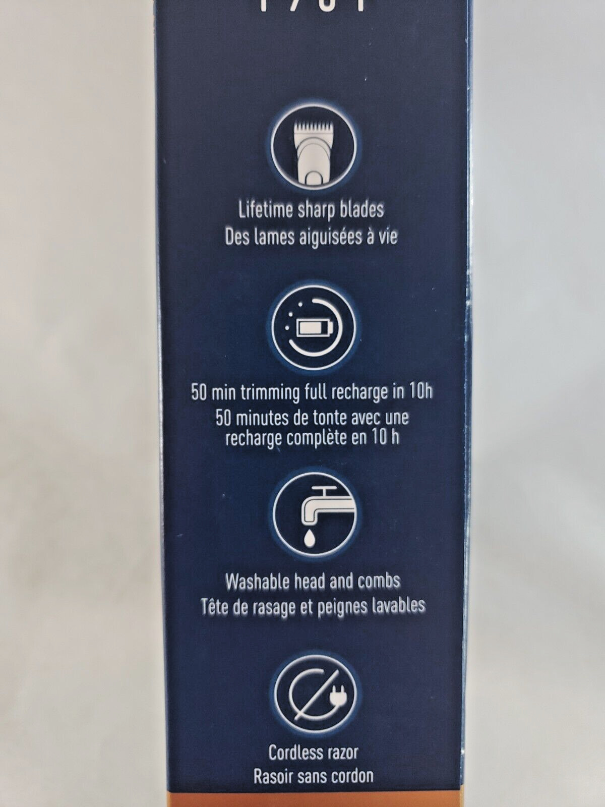 Gillette King C Beard Trimmer Set w 3 Combs & Cleaning  Brush Powered By Braun