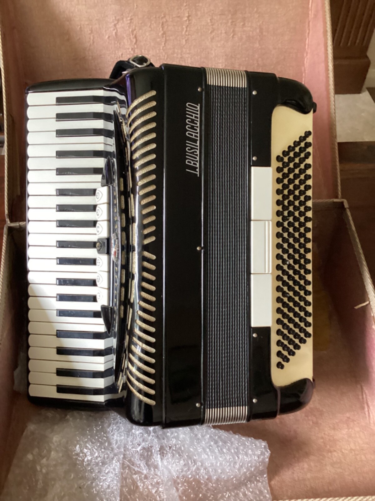 Piano Accordion by I Busilacchio 120 base eBay