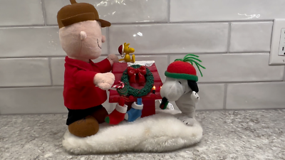 Gemmy Peanuts -Charlie Brown, Snoopy, Woodstock Musical/Animated