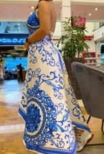 Women's Summer Boho Casual Long Maxi Evening Party Cocktail Beach Dress Sundress