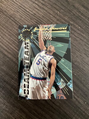 1995 Stadium Club Members Only Beam Team Die Cut BT2 Juwon Howard Bullets