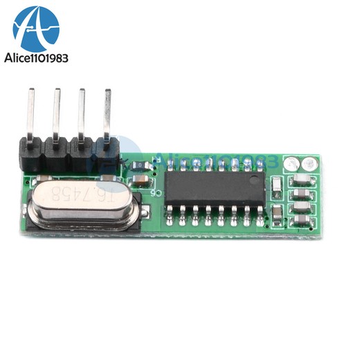 433Mhz Superheterodyne Wireless RF Receiver & Transmitter Module For Arduino DIY - Picture 6 of 16