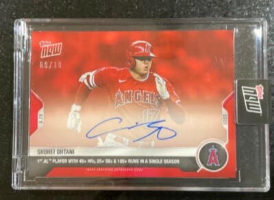 大谷翔平2021 MLB TOPPS #739 限定10枚RED foil 大谷翔平2021 MLB TOPPS #
