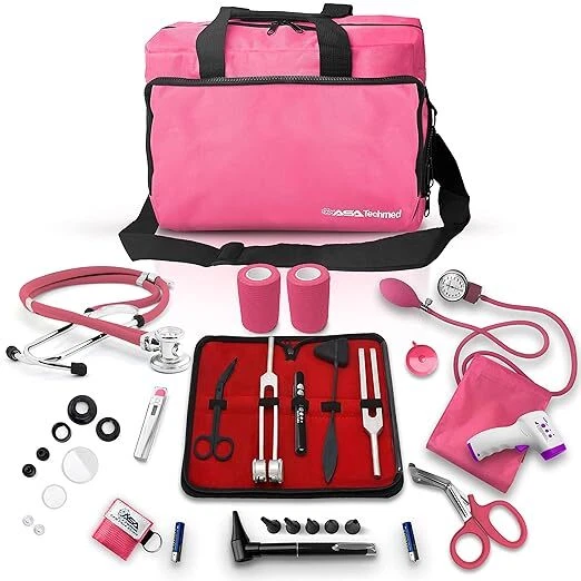 Kit de inicio de enfermera estetoscopio monitor de presión arterial y más - 18 piezas en total Foto 4 de 4