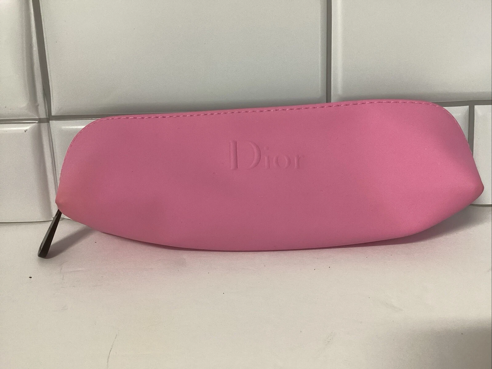 CHRISTIAN DIOR TROUSSE DE MAQUILLAGE COSMÉTIQUE POLYURÉTHANE ROSE