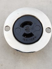 HUBBELL P-1590 TWIST-LOCK RECEPTACLE 2 PIN