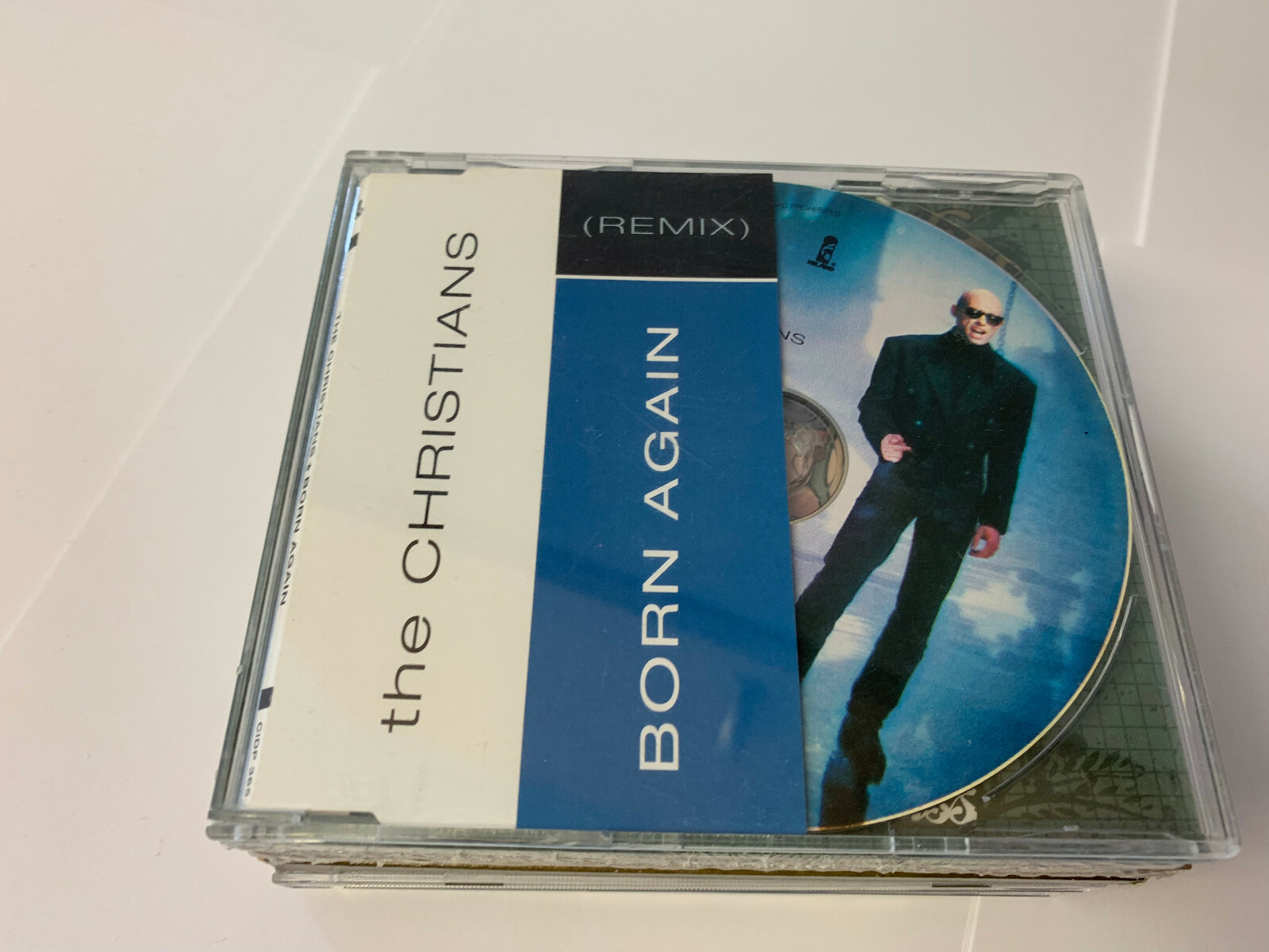 CHRISTIANS Born Again CD 4 Track Pic Disc Remix B/w Forgotten Town MINT/EX [B35]