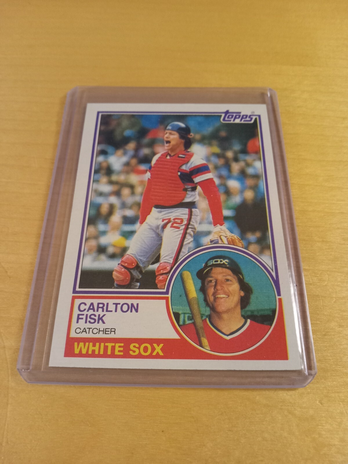 1983 Topps 20 CARLTON FISK Chicago White Sox Baseball Card, Catcher, HOF. (NM) eBay
