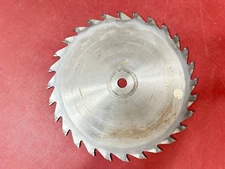 Vintage Rare 10" GO USA , 28 Teeth Carbide Tip, Rip Saw Blade With A 5/8" Arbor