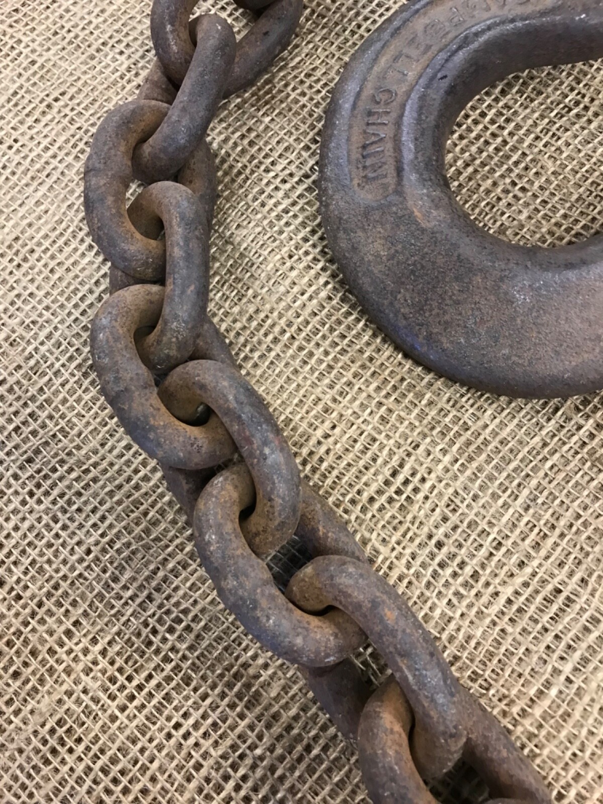 Heavy Duty CAMPBELL -  5' Lifting Chain w/Hammerlock Joints
