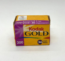Kodak Gold Film, Expired, Unopened Box. 2001