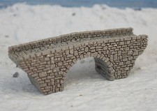MODEL RAIL ROAD 1:220 SINGLE ARCH STONE BRIDGE LASER ENGRAVED PRO PAINTED 