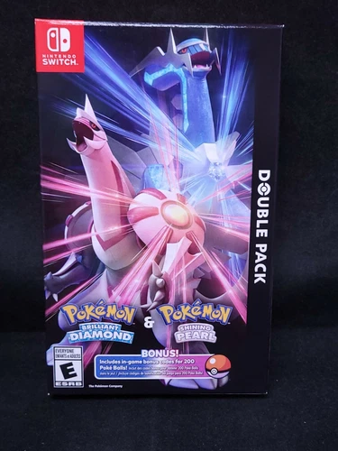 Pokemon Brilliant Diamond & Shining Pearl Double Pack (Nintendo Switch) NEW