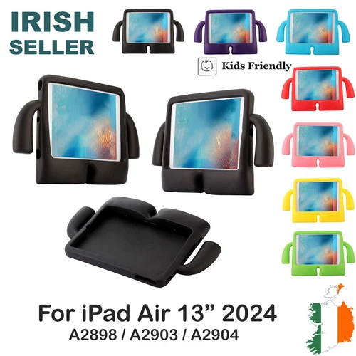 For iPad Air 13" 2024 Case Kids Shockproof Tablet Smart TV Style Cover EVA New