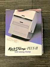 BRAND NEW KWIK STAMP Plus II 2 Custom Stamp - Stamps Self Inking VINTAGE
