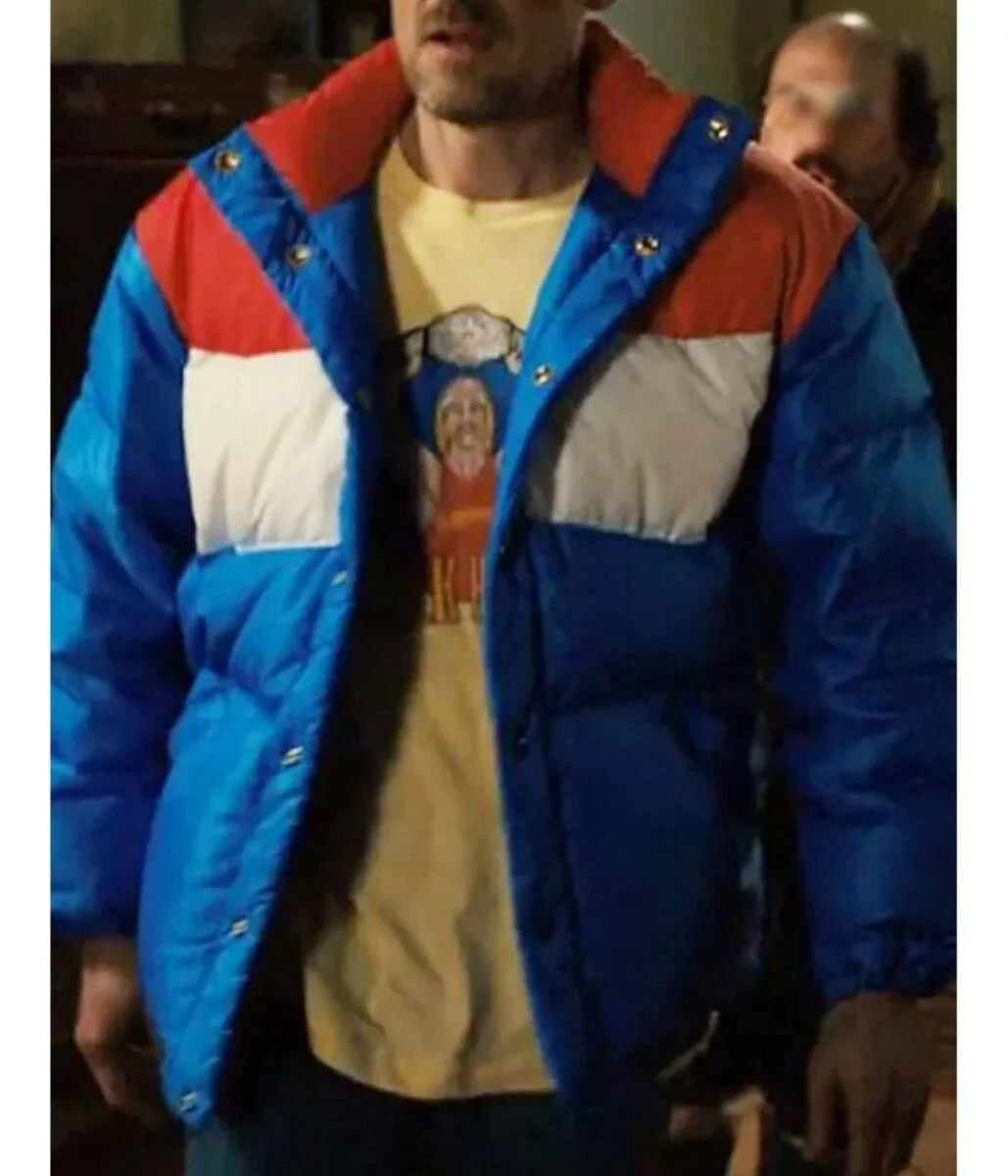 Unisex David Harbour Stranger Things S04 Blue Puffer Jacket for Men Women Gift
Opens in a new window