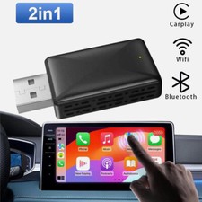 2-in-1 Carplay Wireless Adapter Android Auto For 2017 - 2024 Ford Escape F-150