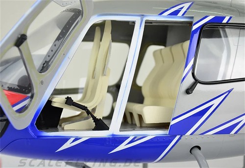 AS-350 600 ARF Brasil RC Helicóptero Fuselaje AS350 Brasil Helicóptero Versión V2 - Imagen 7 de 8
