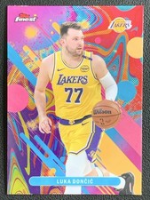 Luka Doncic 2025-26 Topps Finest Common Oil Spill Base #81 -PE3