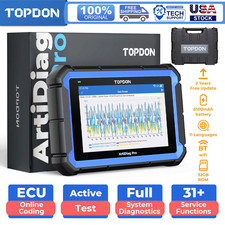 Bidirectional Scan Tool With Vag Guided Topdon Artidiag Pro V1.0
