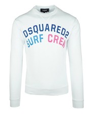 DSQUARED2 Uomo Men Maglione Felpa Bianco White Made in Italy Prezzo consigliato: 320€