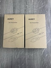2 AUKEY FM Transmitters, Radio Transmitter Car Kit Lighter Plug