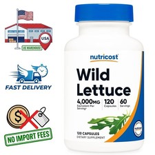 Wild Lettuce Extracto 4000mg Lactuca indica 120 C psulas  60 Porciones