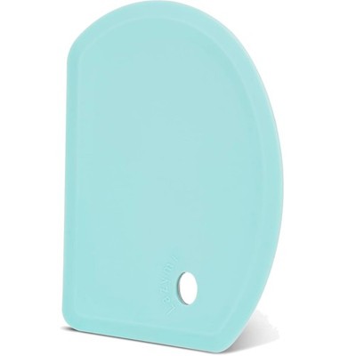 Flexible Silicone Dough Scraper, Large 15.2 x 10.9 cm Multi-Purpose Dough Car...
