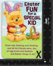 1 single  embellished EASTER Card