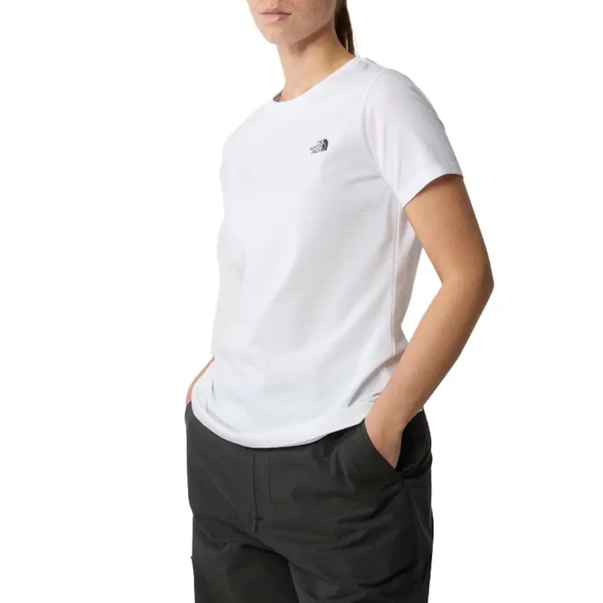 The North Face Damenkleidung T-shirt NF0A87NHFN4 W SS SD SLIM TEE Wei 7590₽