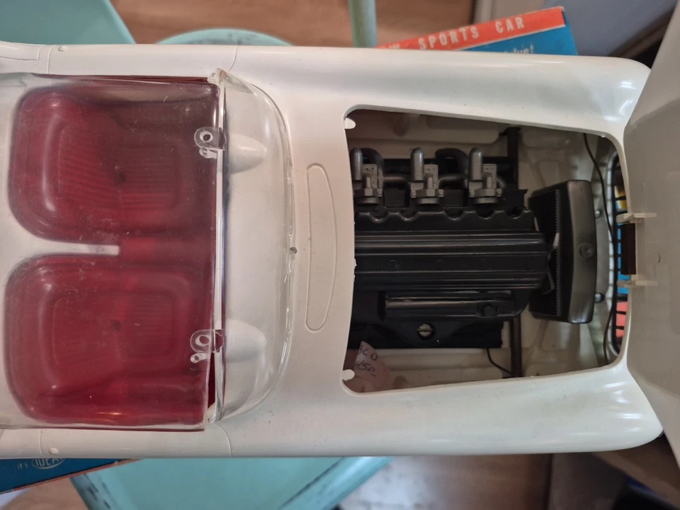 Kit de montaje modelo Corvette Ideal Toys Foto 3 de 3