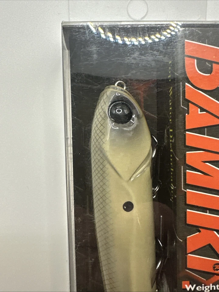 Isca de pesca Damiki Rambler 120 Topwater, 1 Oz, 4,7 polegadas, Walk The Dog, Bone - Imagem 2 de 4