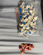 Mechanical 61 Clicky Key Switches - White, Bl...