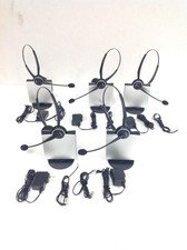 20x Jabra GN9125 Flex Boom Wireless Convertible Mono Headset w/ Base, Ac Adapter