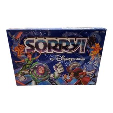 Parker Brothers Sorry! The Disney Edition Complete Peter Pan Pooh Buzz Simba