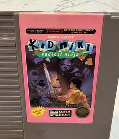 Kid Niki: Radical Ninja Nintendo NES 1987, Loose Cartridge, Tested Working Retro