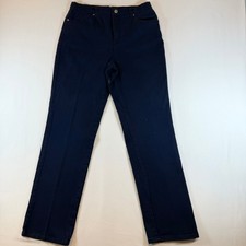 Gloria Vanderbilt Amanda Classic Fit Navy Blue Jeans Women's Size 8